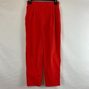 Lululemon Your True Crop Trousers High Rise 4 Carnation Red-Orange